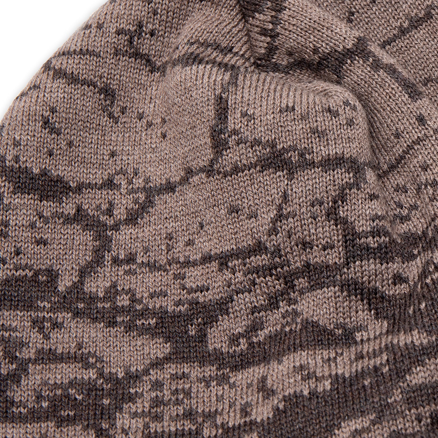 Pass~Port Australian Manufactured Wool Beanie - Brown
