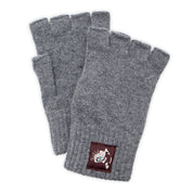 Pass~Port Australian Manufactured Fingerless Gloves - College Grey