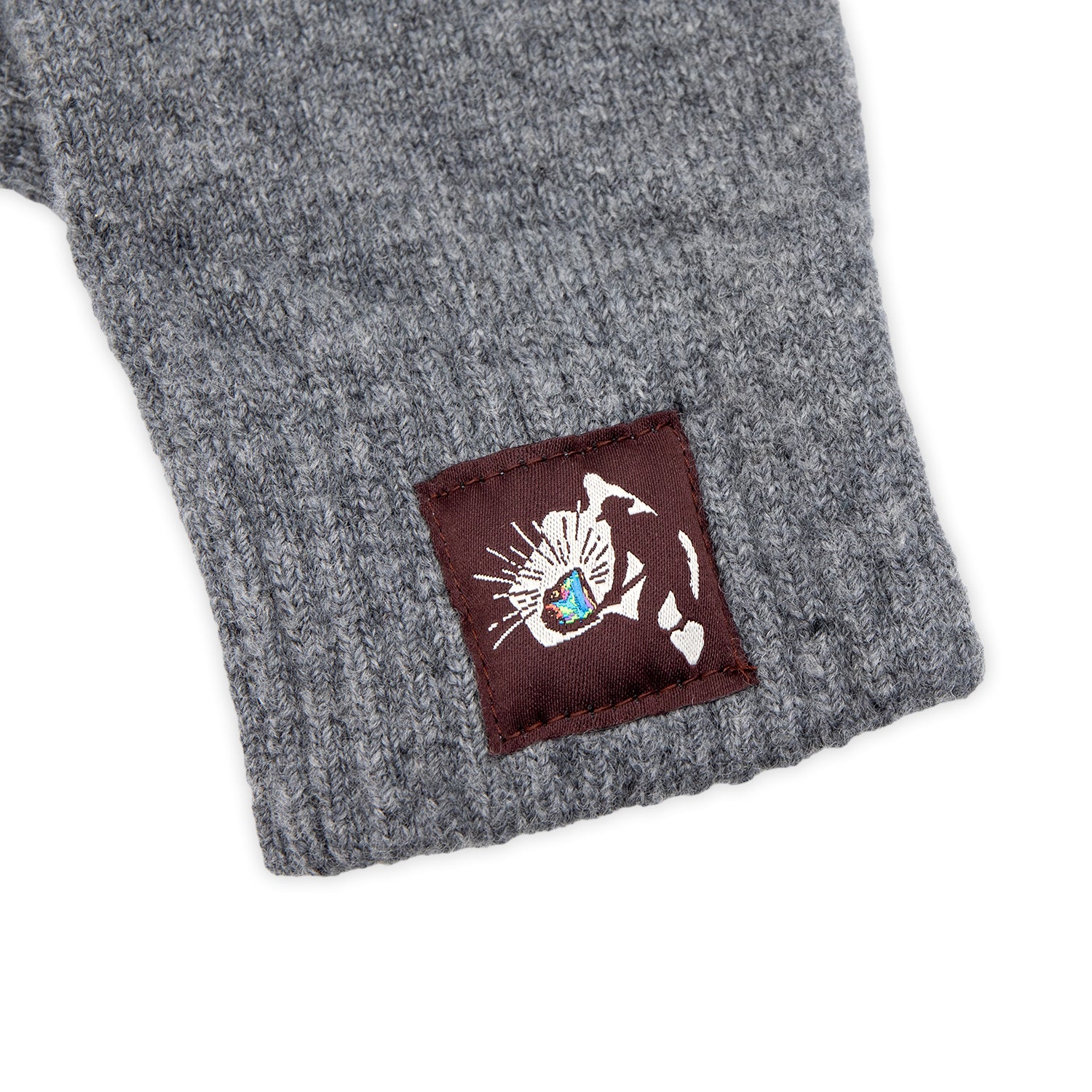 Pass~Port Australian Manufactured Fingerless Gloves - College Grey