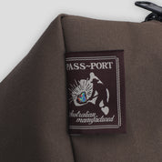 Pass~Port Australian Manufactured Travel Tote Bag - Brown