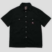 Pass~Port Australian Manufactured Short Sleeve Work Shirt - Black