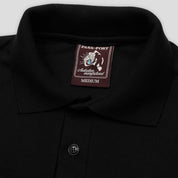 Pass~Port Australian Manufactured Polo Shirt - Black