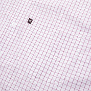 Pass~Port Australian Manufactured Oxford Shirt - White Check