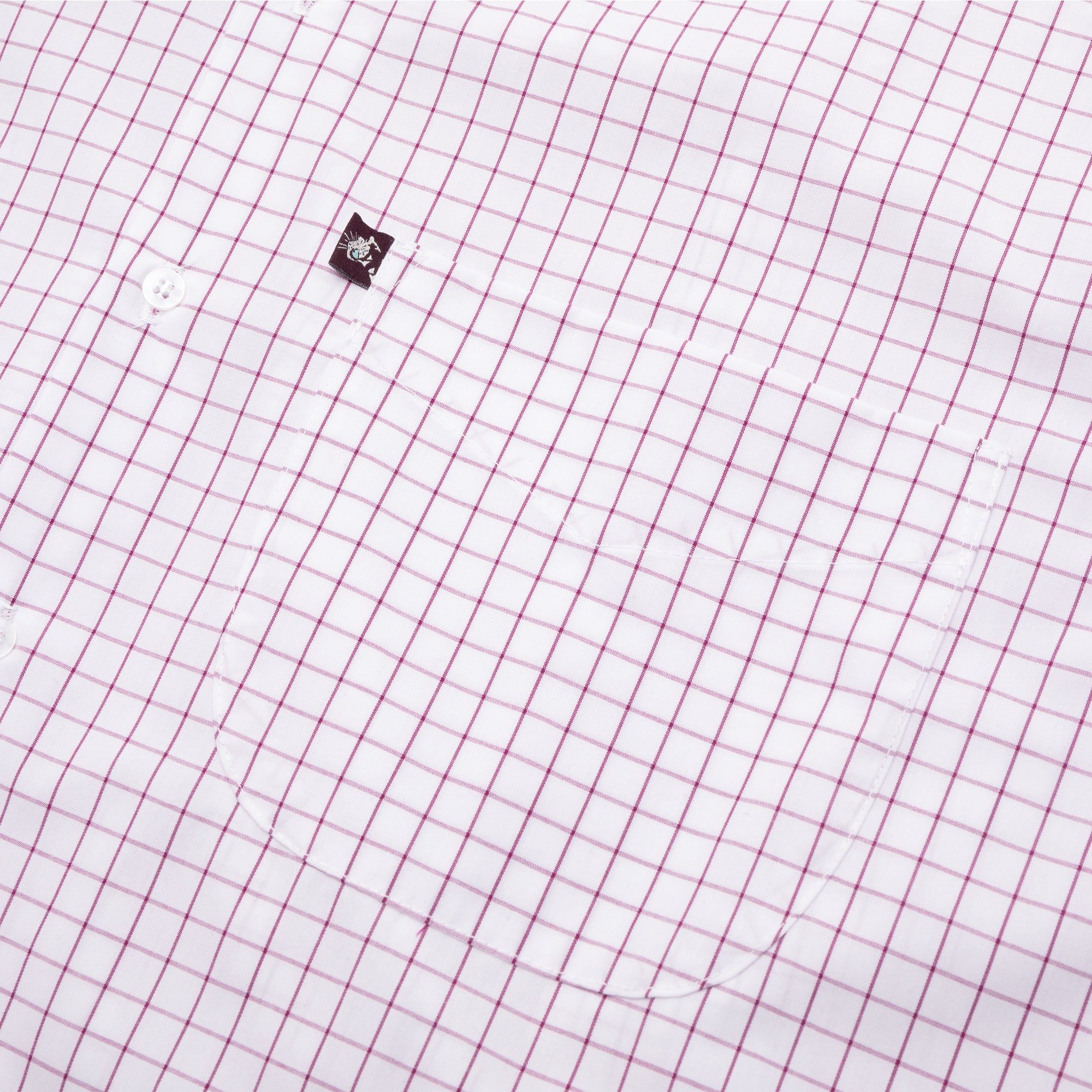 Pass~Port Australian Manufactured Oxford Shirt - White Check