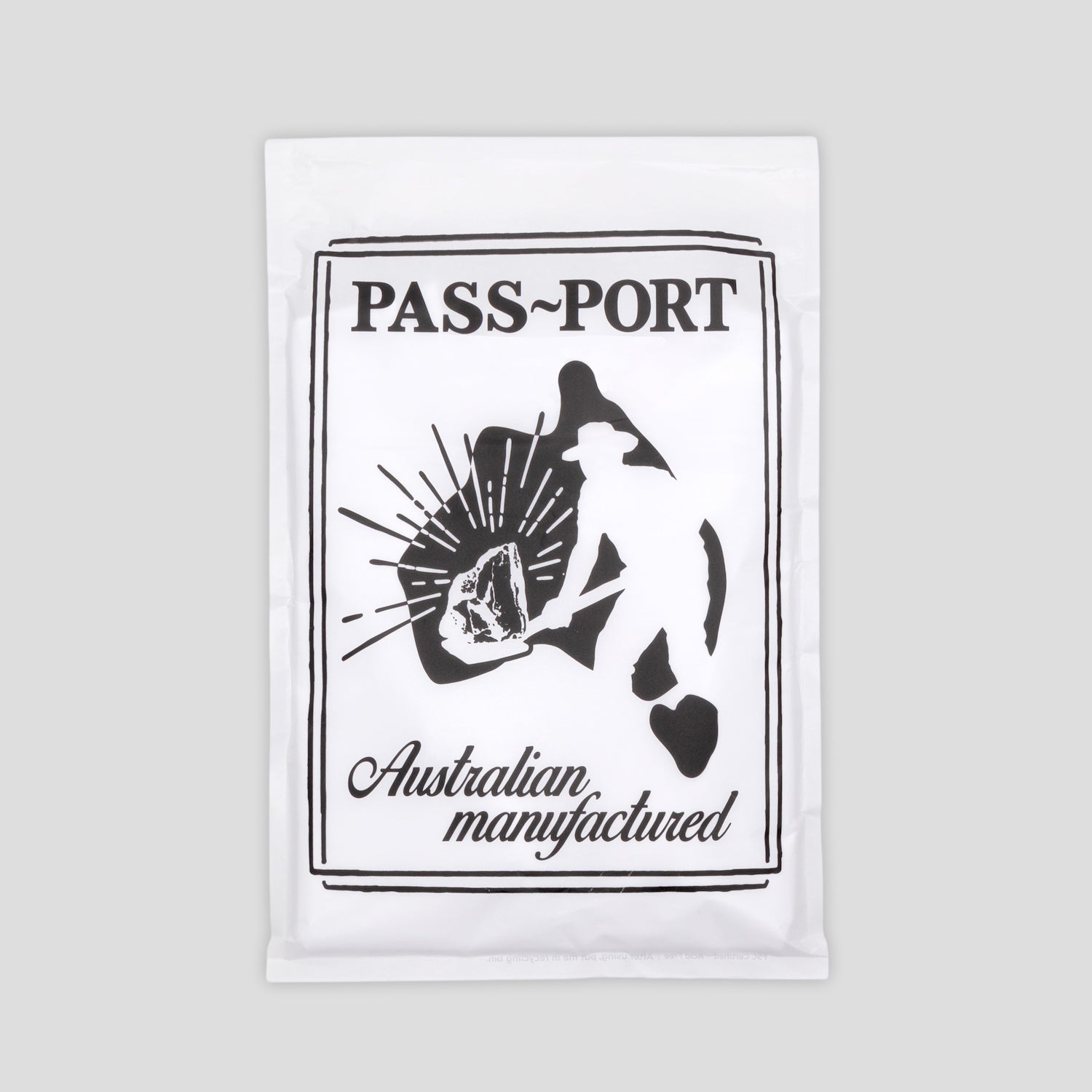 Pass~Port Australian Manufactured Tee - Vintage Black