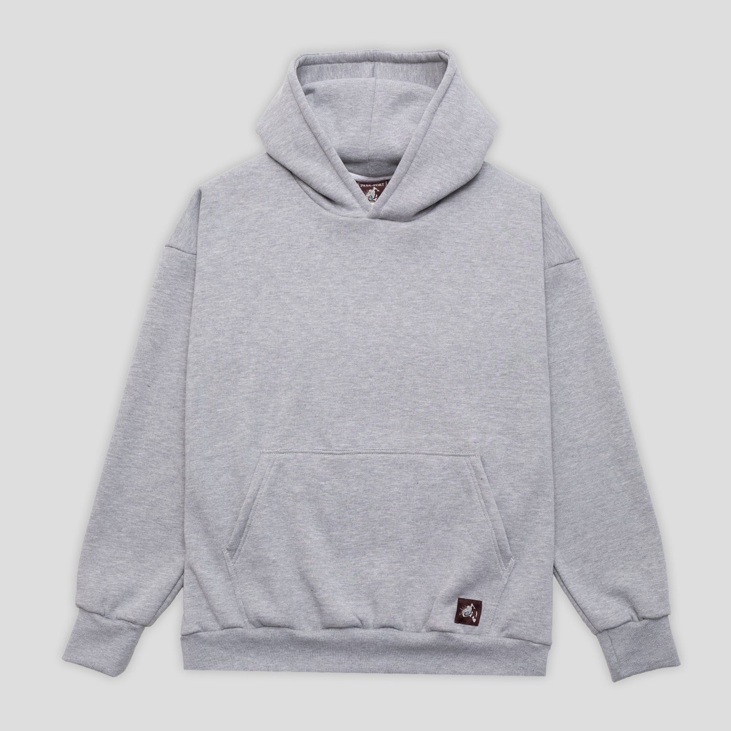 Pass~Port Australian Manufactured Hoodie - Ash