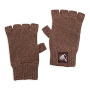 Pass~Port Australian Manufactured Fingerless Gloves - Brown