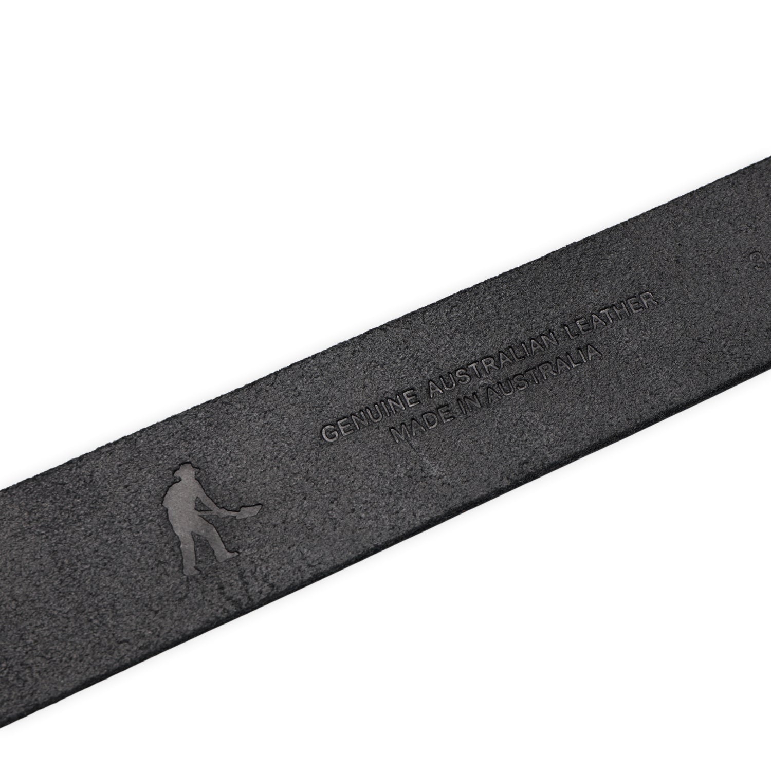 Pass~Port Australian Manufactured Embossed Belt - Black