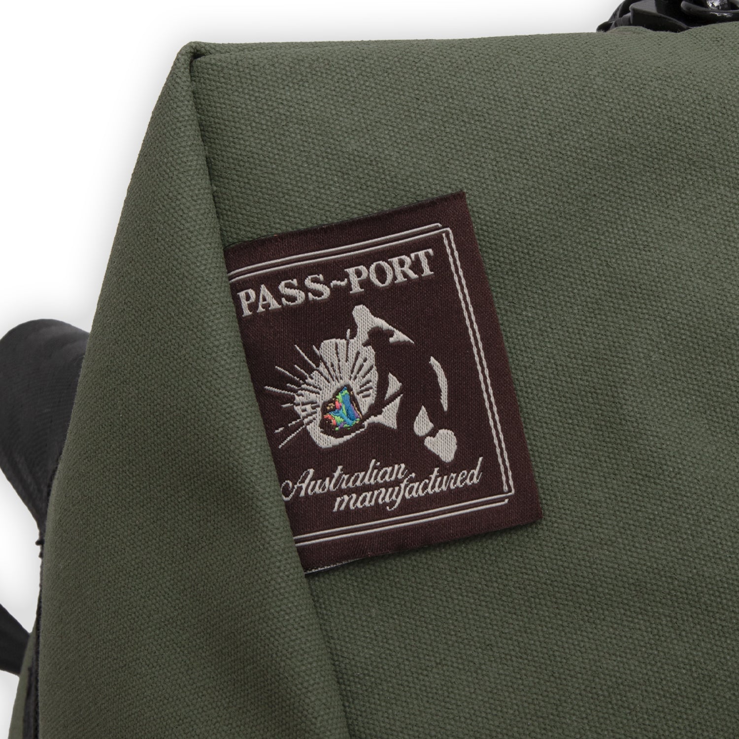 Pass~Port Australian Manufactured Travel Tote Bag - Gum Green
