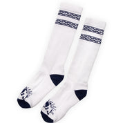 Pass~Port Australian Manufactured Socks - White / Navy
