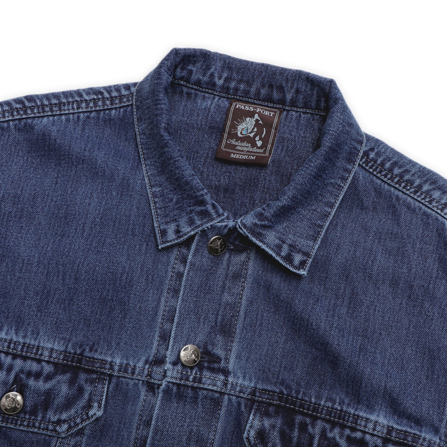Pass~Port Australian Manufactured Denim Jacket - Dark Indigo