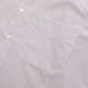 Pass~Port Australian Manufactured Oxford Shirt - Russet Brown Stripe