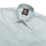 Pass~Port Australian Manufactured Oxford Shirt - Mint Green Stripe