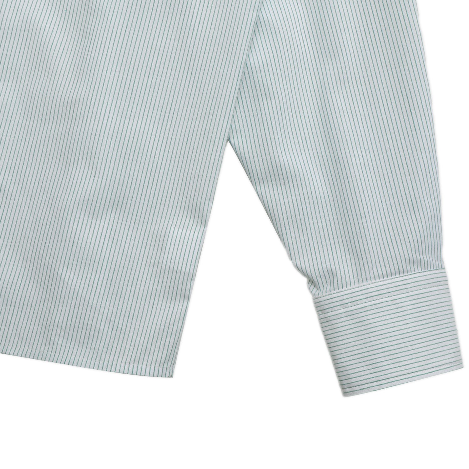 Pass~Port Australian Manufactured Oxford Shirt - Mint Green Stripe