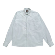 Pass~Port Australian Manufactured Oxford Shirt - Mint Green Stripe