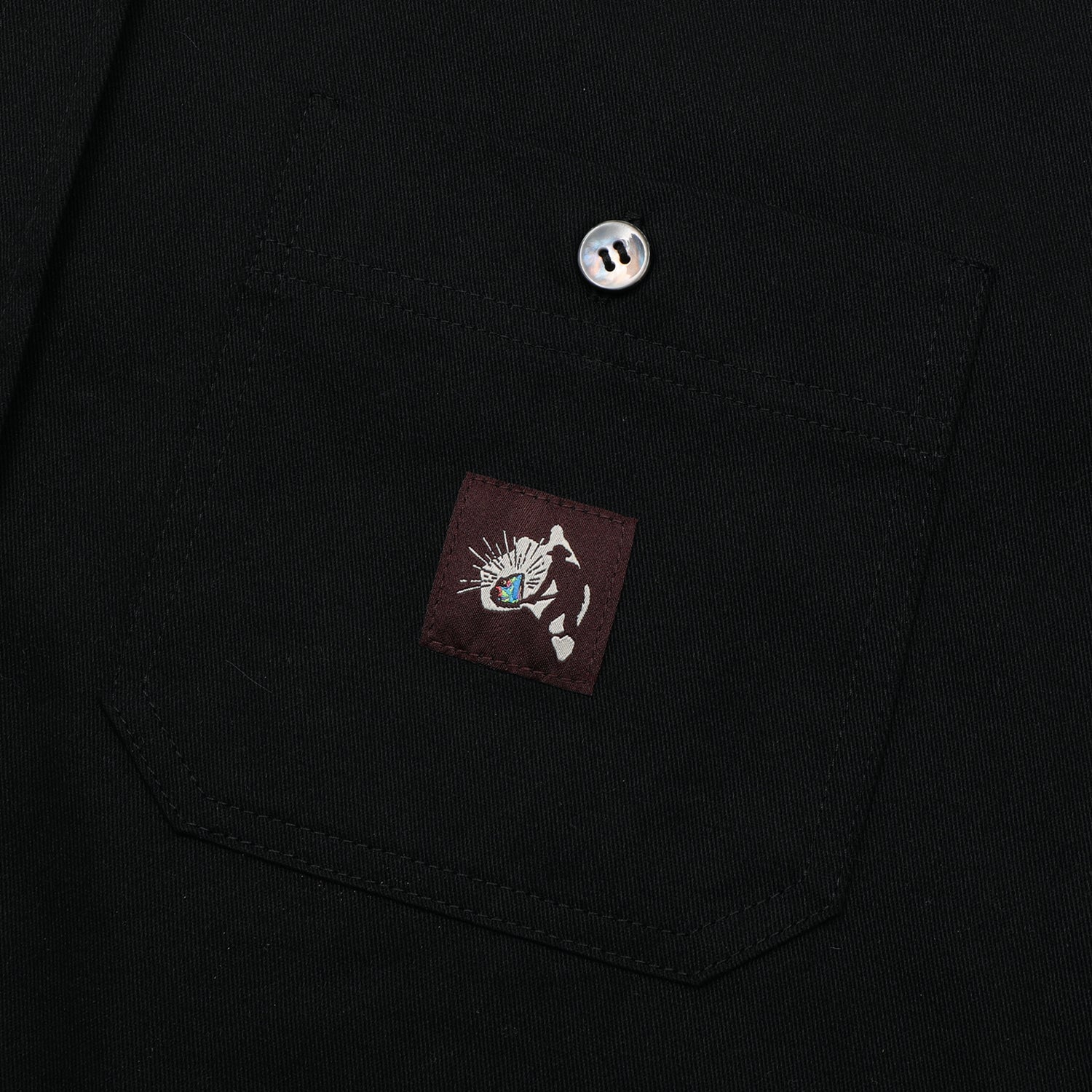 Pass~Port Australian Manufactured Short Sleeve Work Shirt - Black