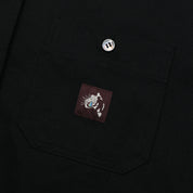 Pass~Port Australian Manufactured Short Sleeve Work Shirt - Black