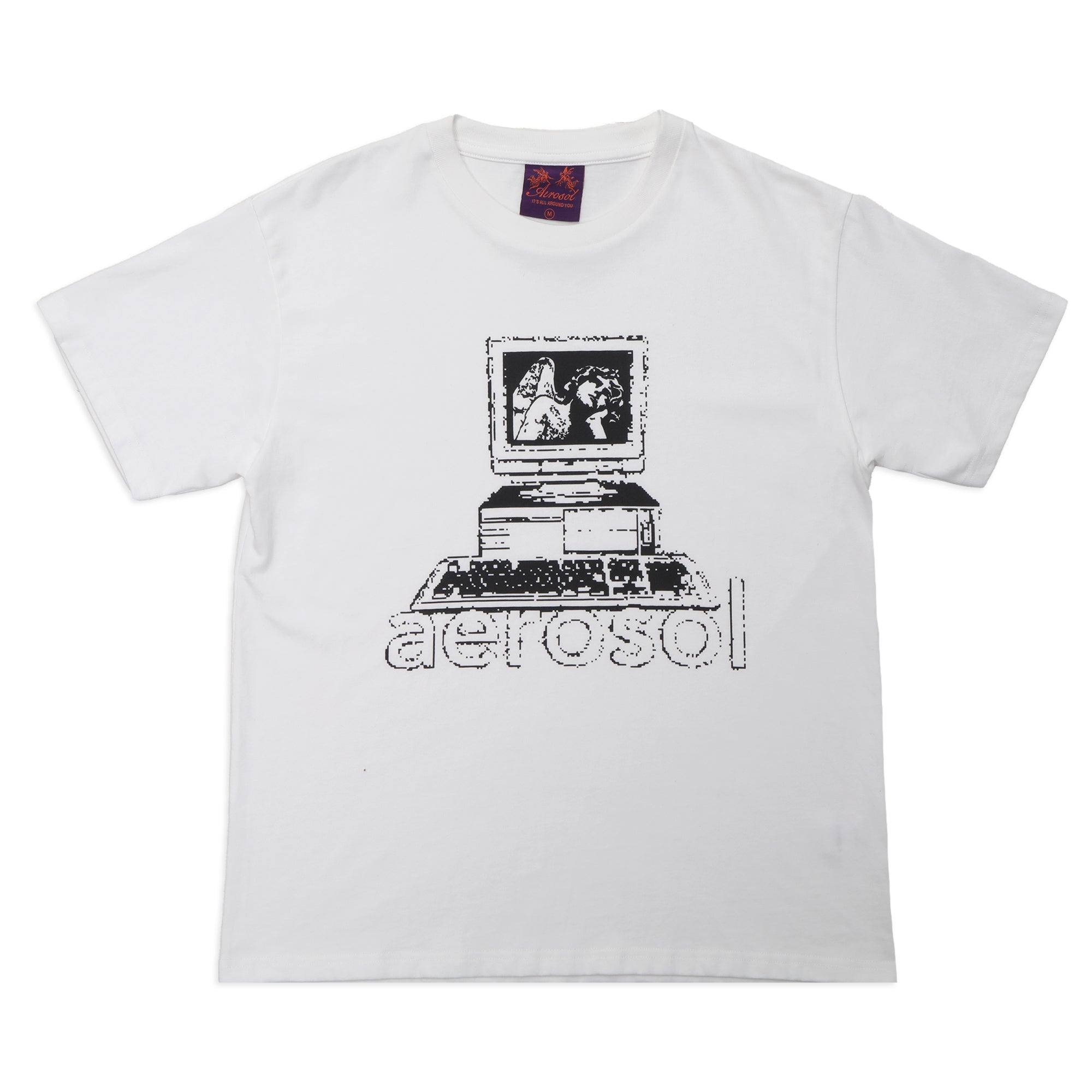 Aerosol PC Tee - White