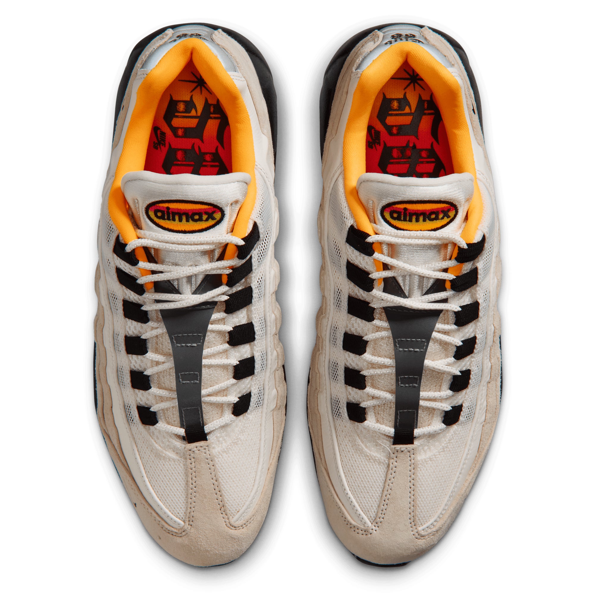 Nike SB Air Max 95 'Club 58' - Sail / Laser Orange