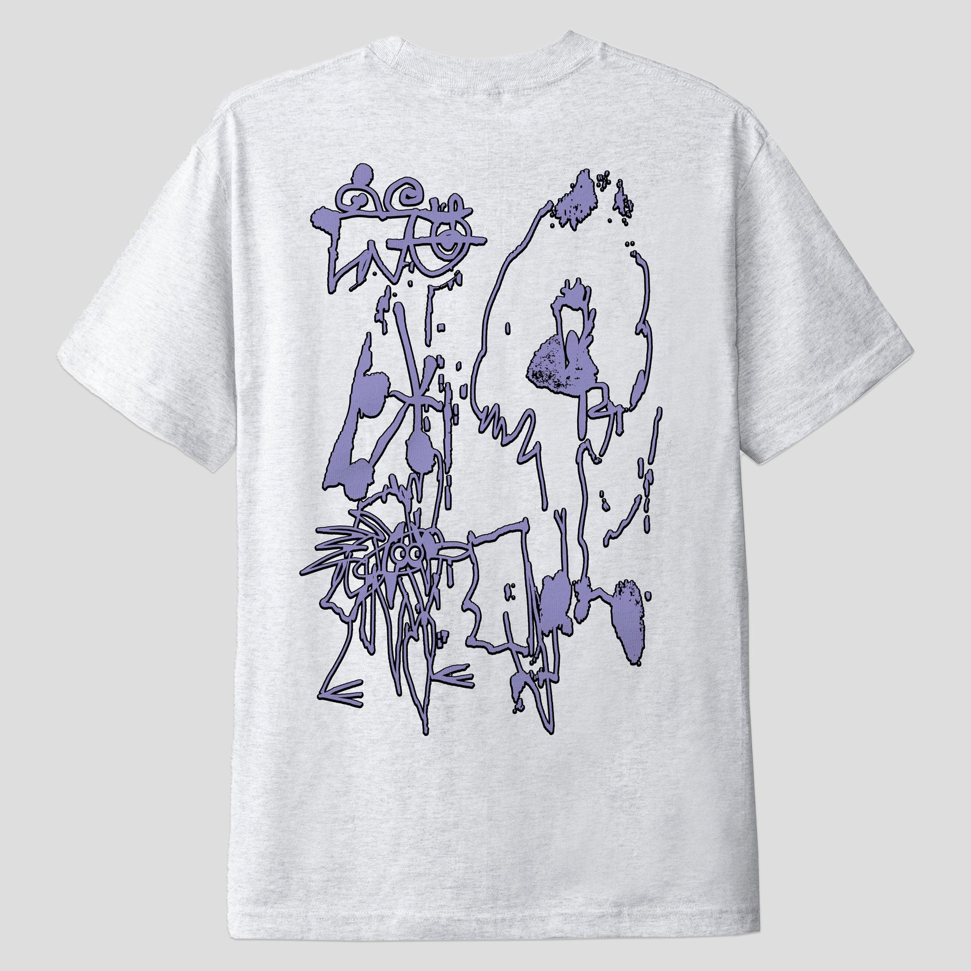 Lo-Fi Emulsion Tee - Ash