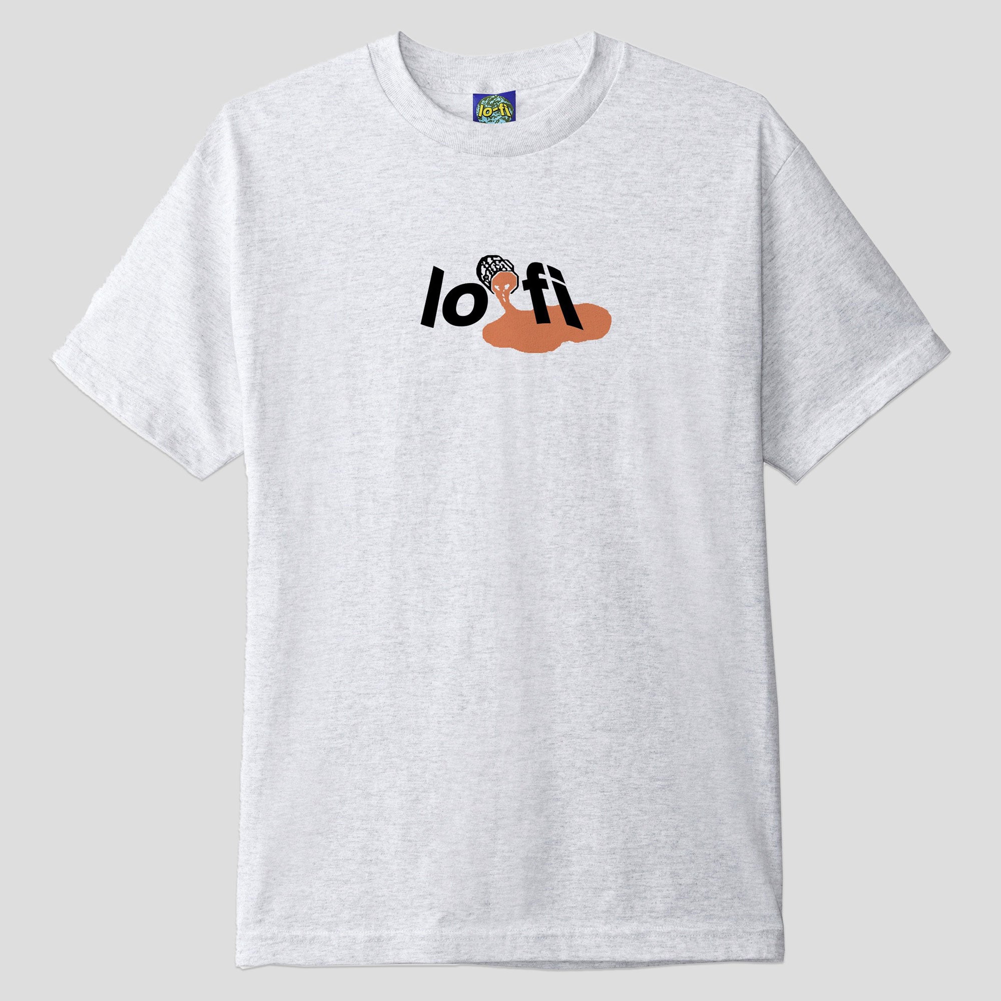 Lo-Fi Paint Logo Tee - Ash