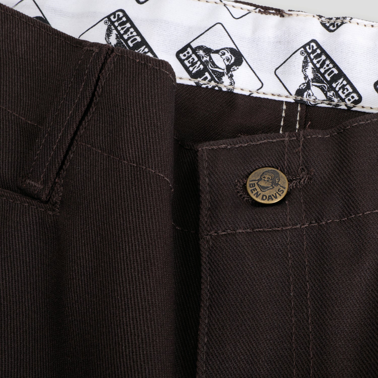 Ben Davis Original Ben's Pant - Brown
