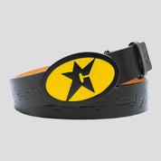 Carpet Company Leather Belt - Black