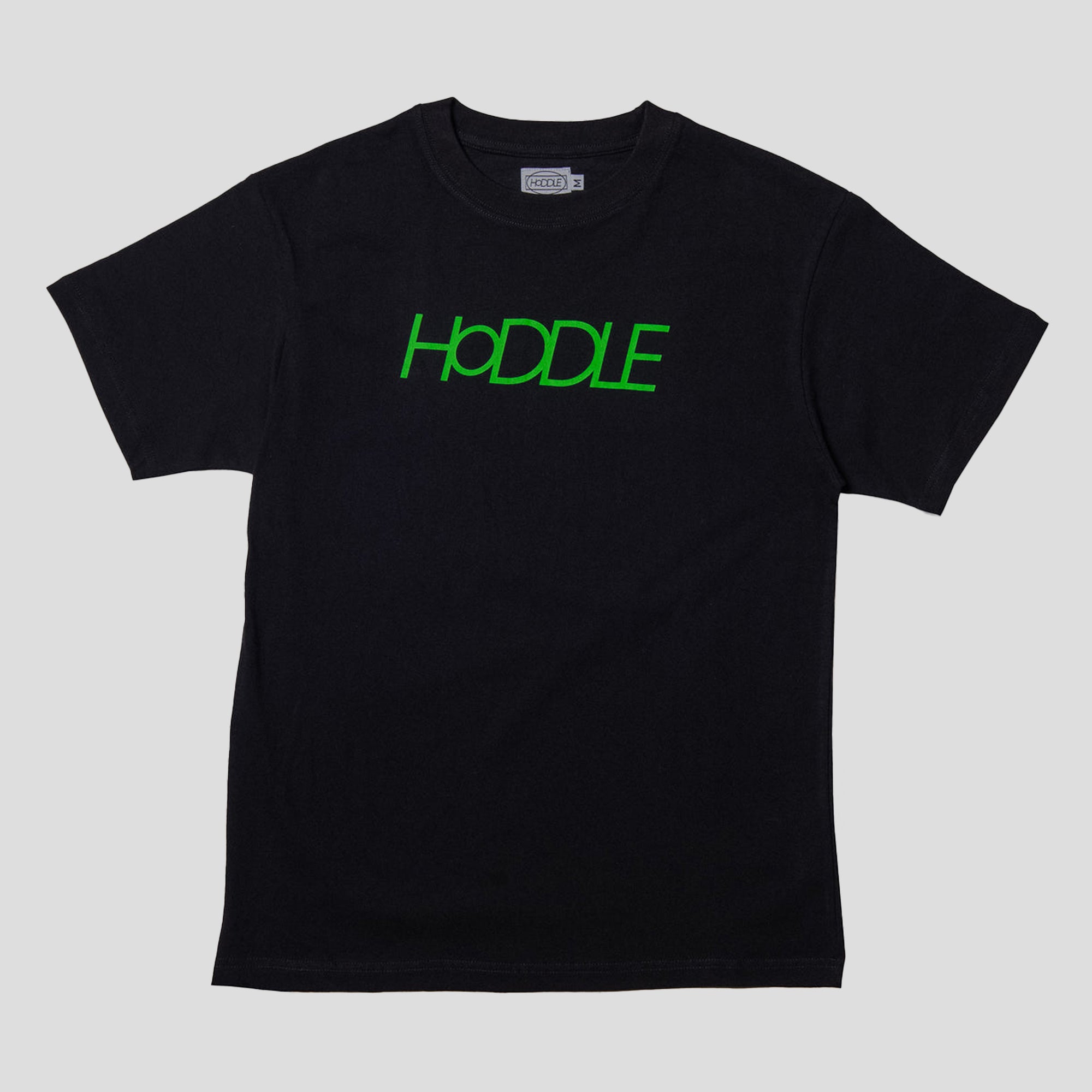Hoddle Logo Tee - Black / Green – Pass~Port