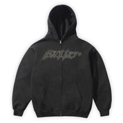 Butter Goods Amplify Zip-Thru Hood - Washed Black