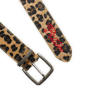 Butter Goods Animal Hide Belt - Leopard