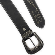 Butter Goods Flame Stitch Belt - Black