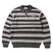 Butter Goods Ombre Stripe Knit Sweater - Black