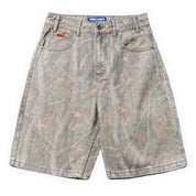 Butter Goods Baggy Denim Shorts - Forest Camo