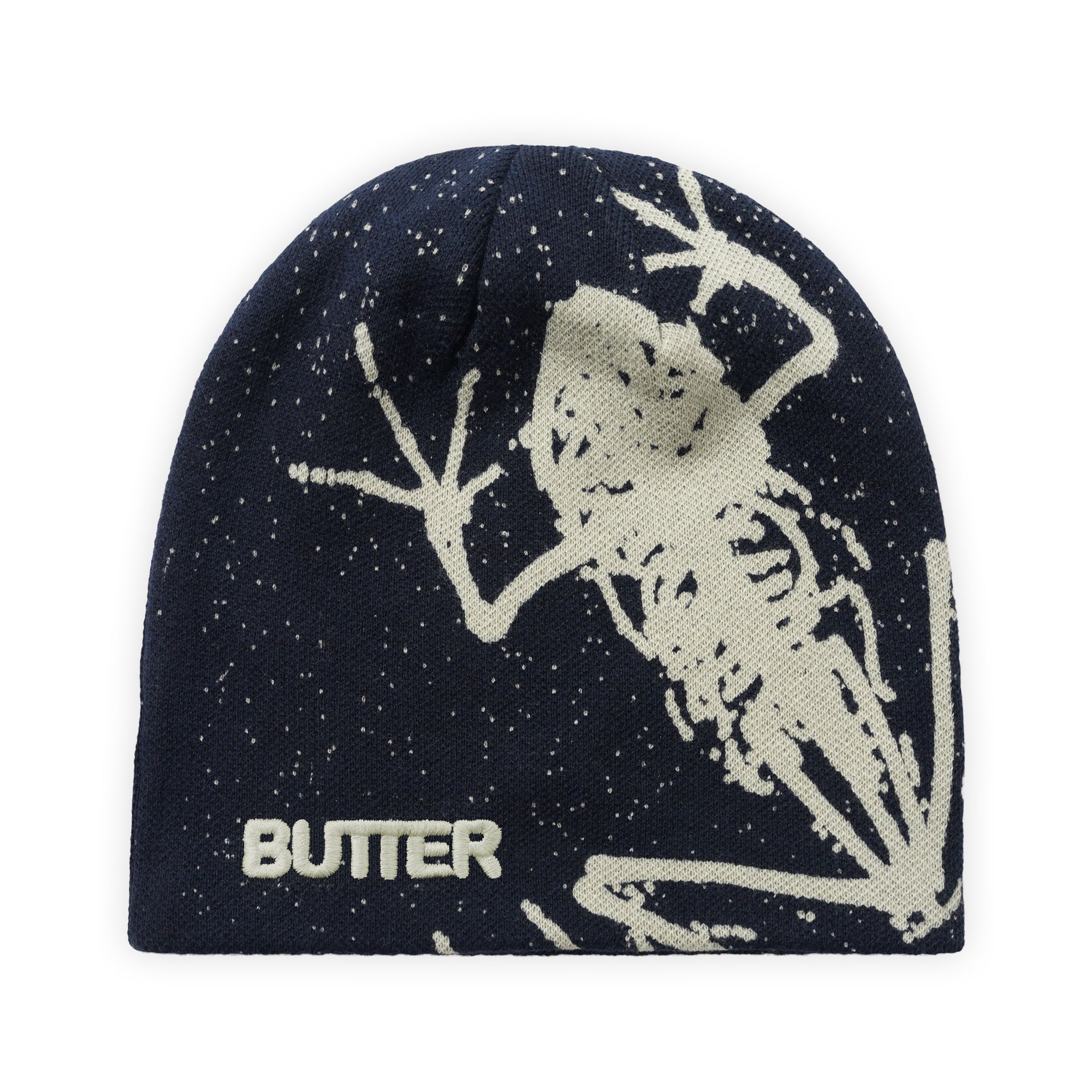 Butter Goods Amphibian Skully Beanie - Midnight