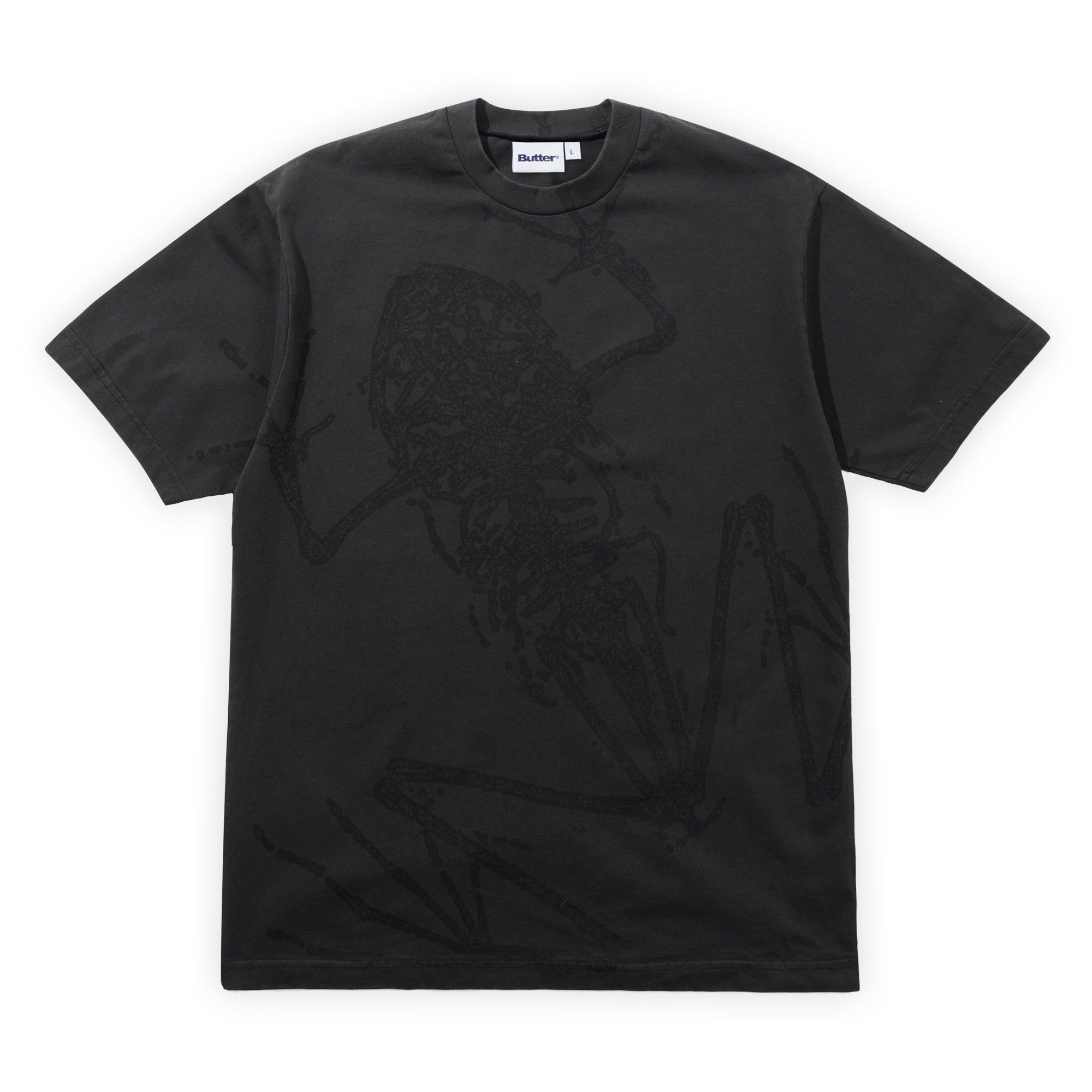 Butter Goods Amphibian Tee - Washed Black