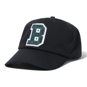 Butter Goods Collegiate 6 Panel Cap - Black