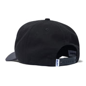 Butter Goods Collegiate 6 Panel Cap - Black