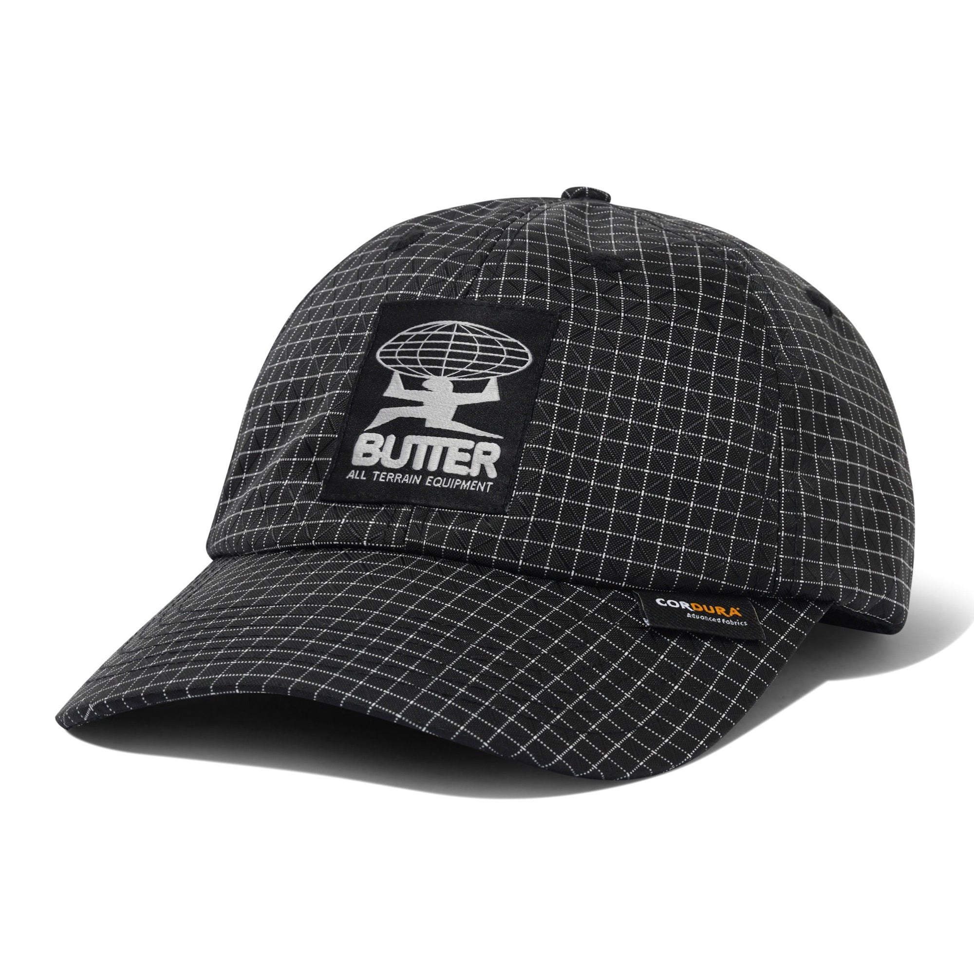 Butter Goods Cordura Terrain 6 Panel Cap - Black