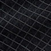 Butter Goods Grid Denim Jacket - Overdye Black