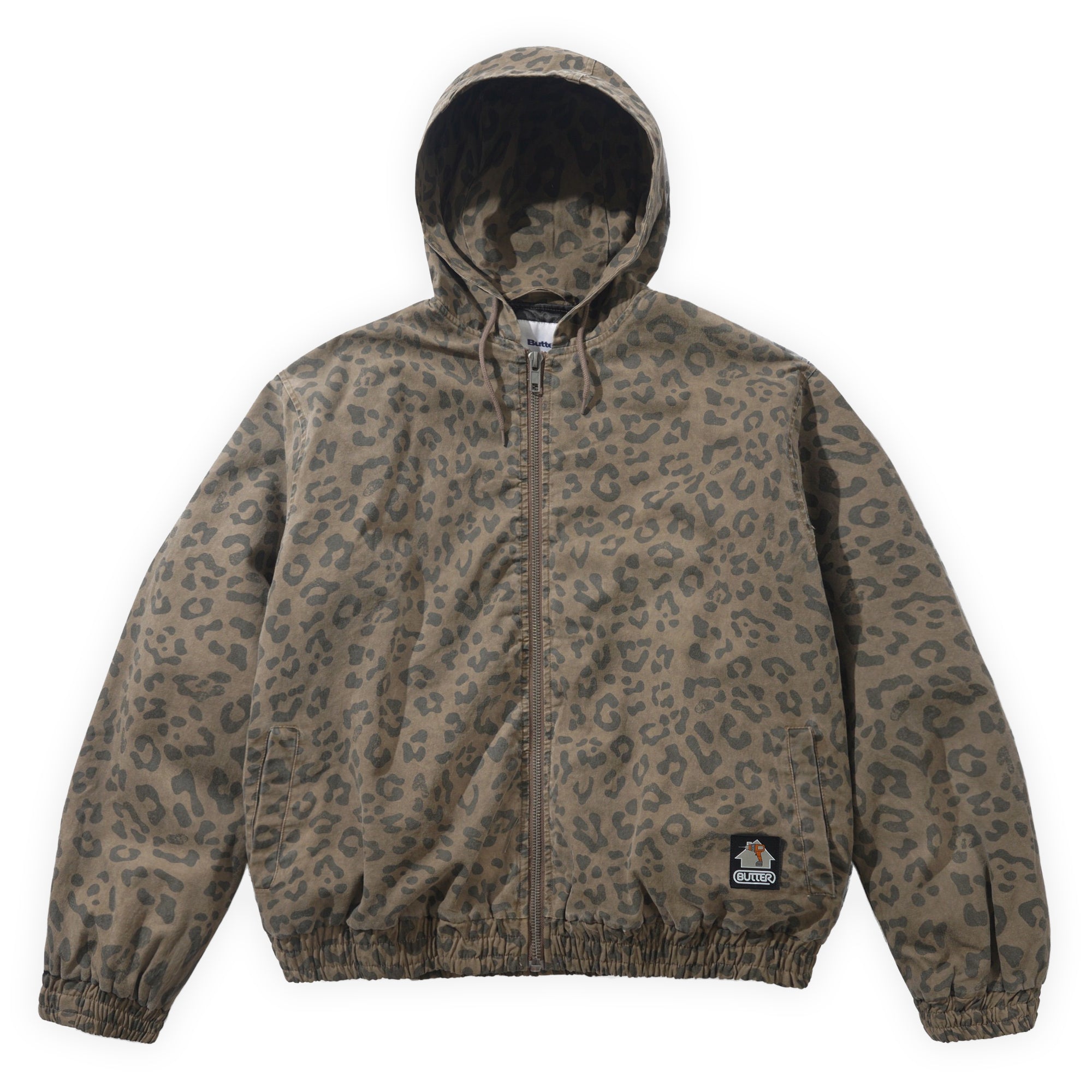 Butter Goods Insulated Work Jacket - Leopard