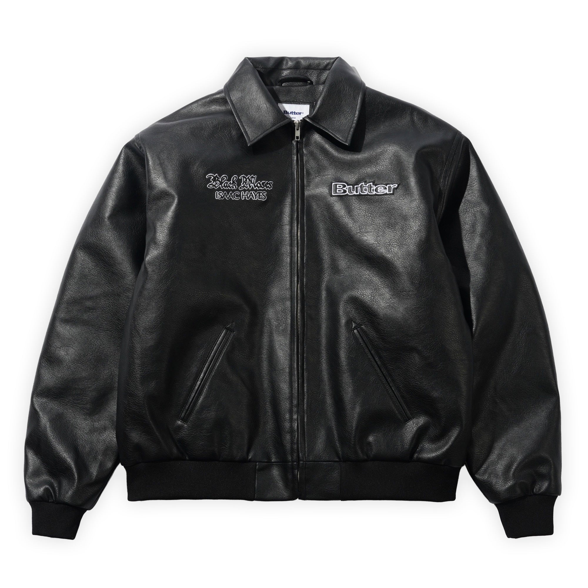 Butter Goods Isaac Hayes Bomber Jacket - Black