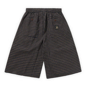 Butter Goods Loose Shorts - Brown Seersucker Plaid
