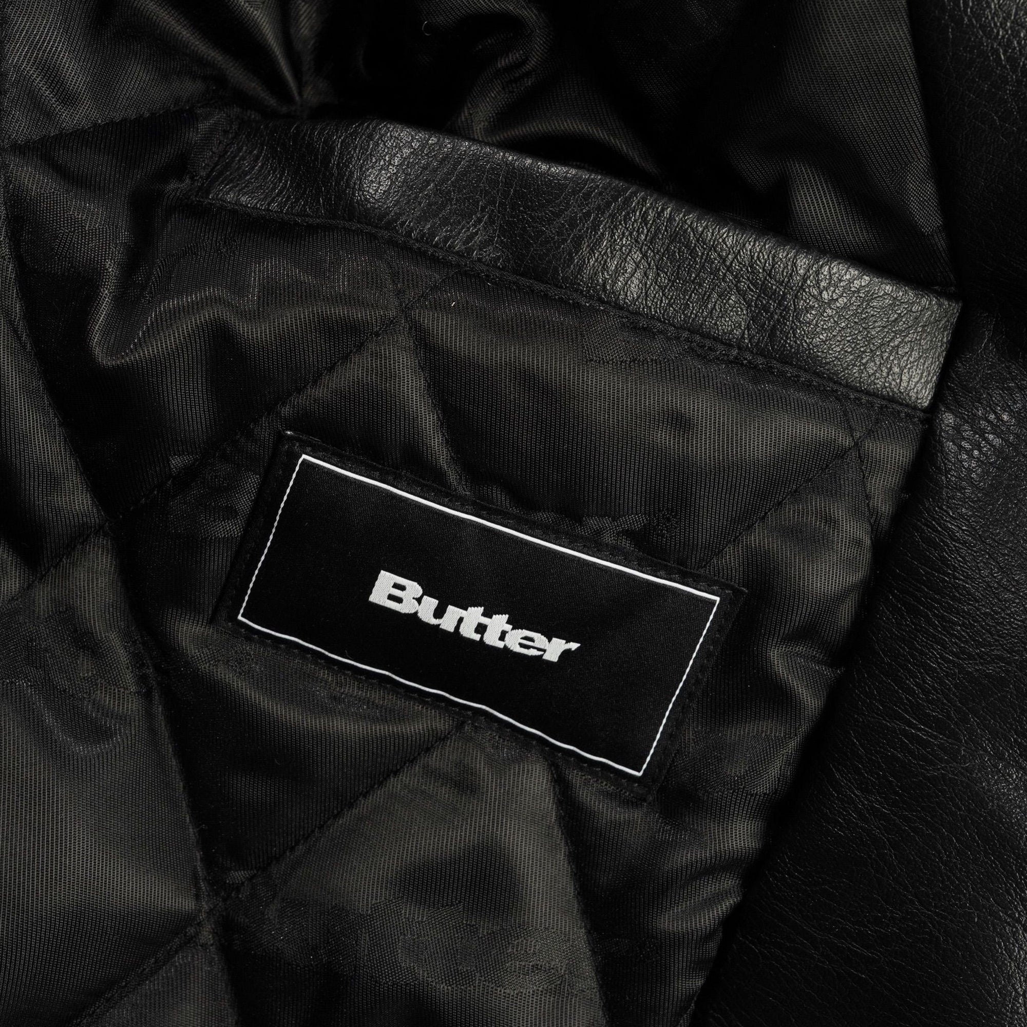 Butter Goods Isaac Hayes Bomber Jacket - Black