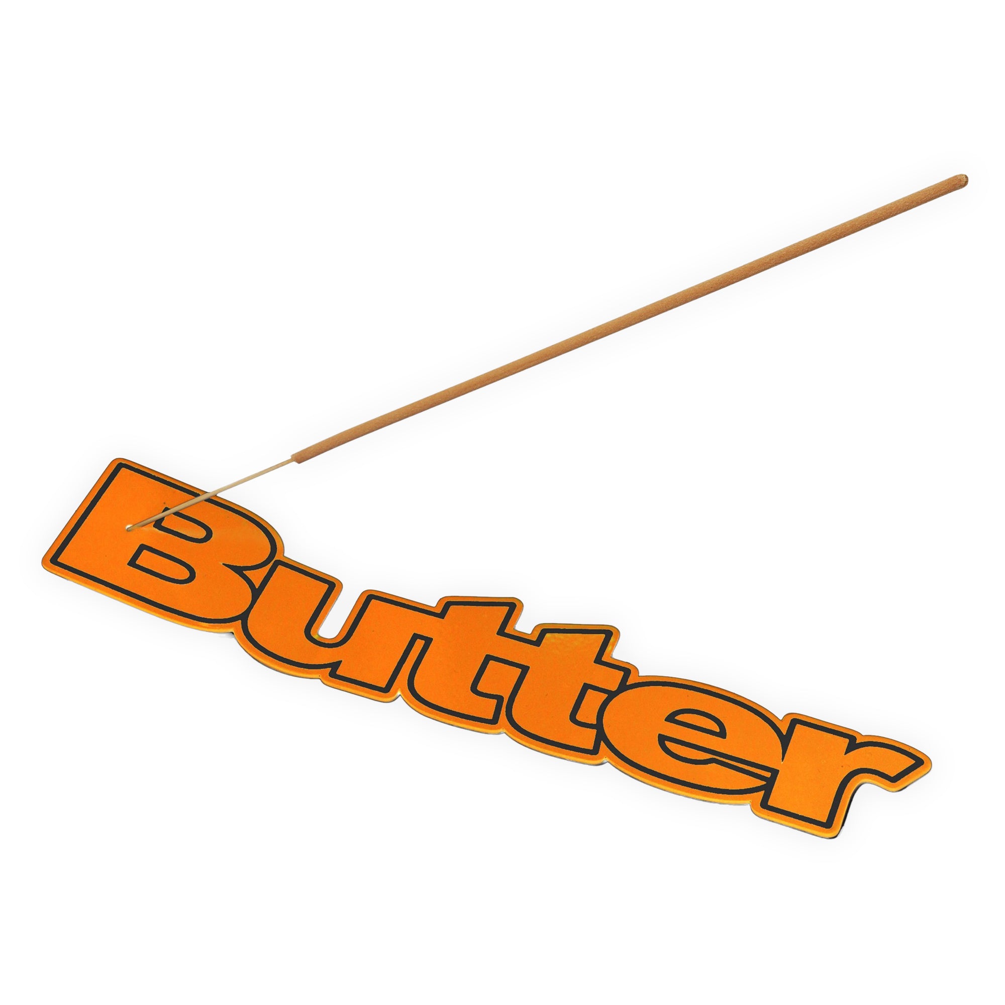 Butter Goods Metal Incense Holder - Orange