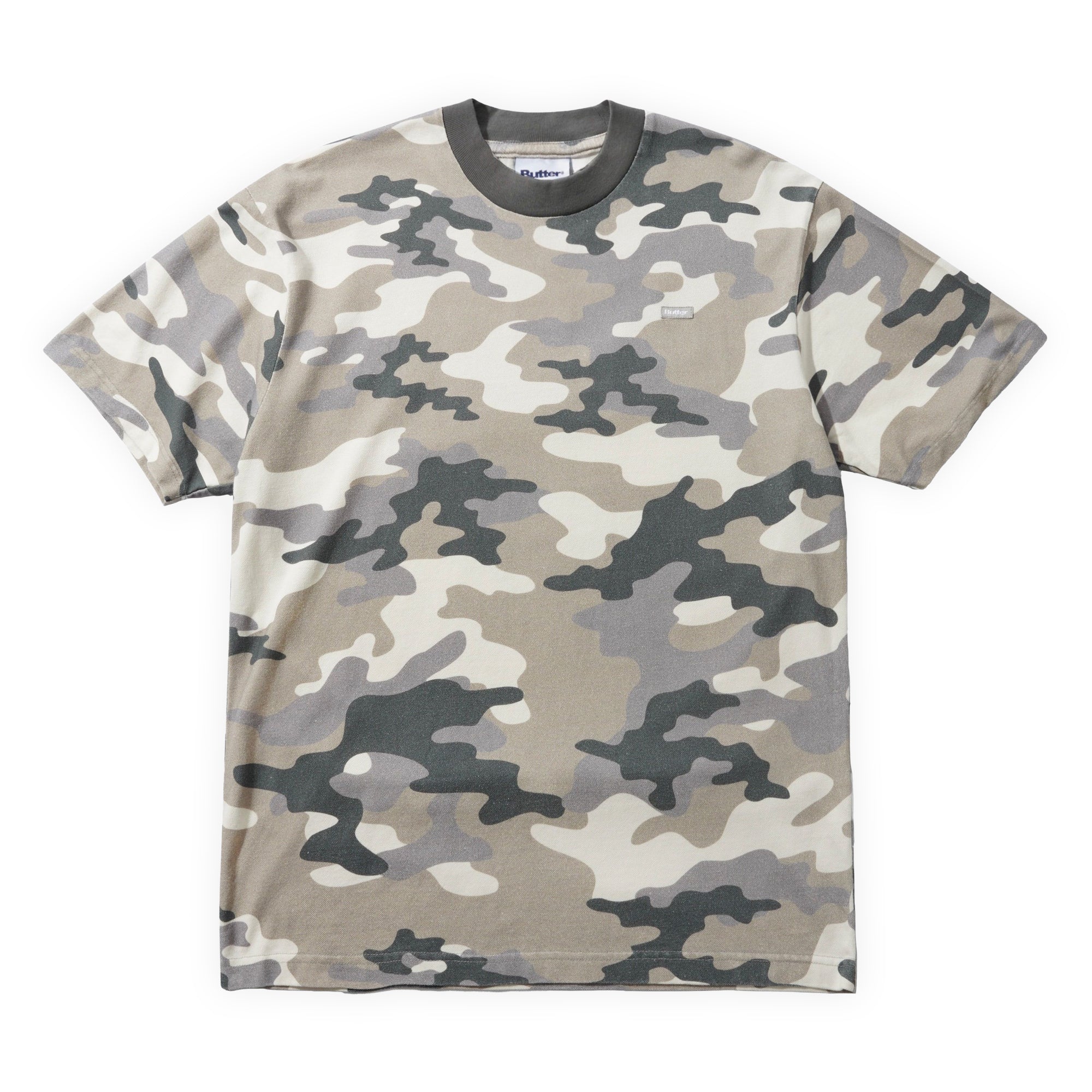 Butter Goods Pique Tee - Winter Camo