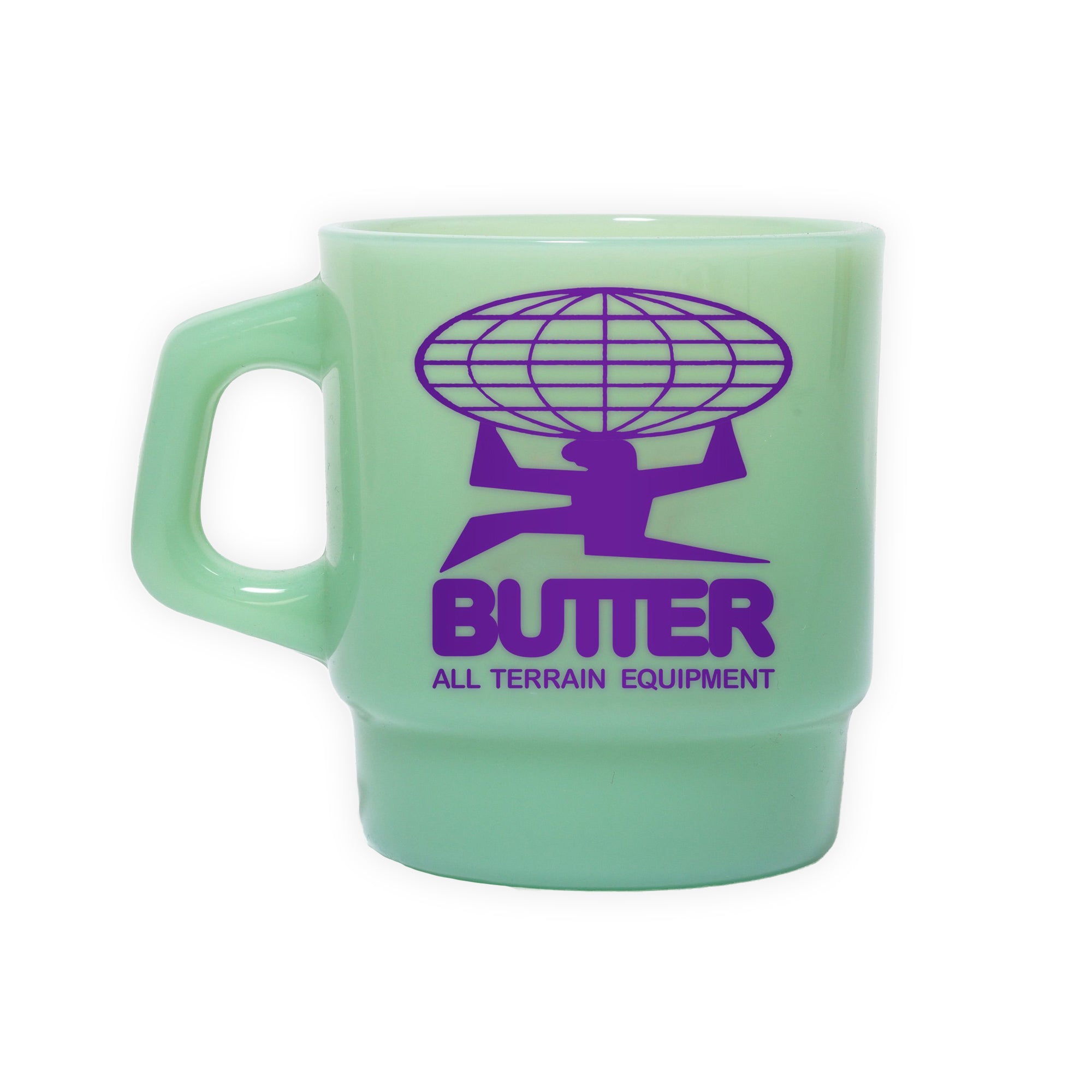 Butter Goods Glass Mug - Green