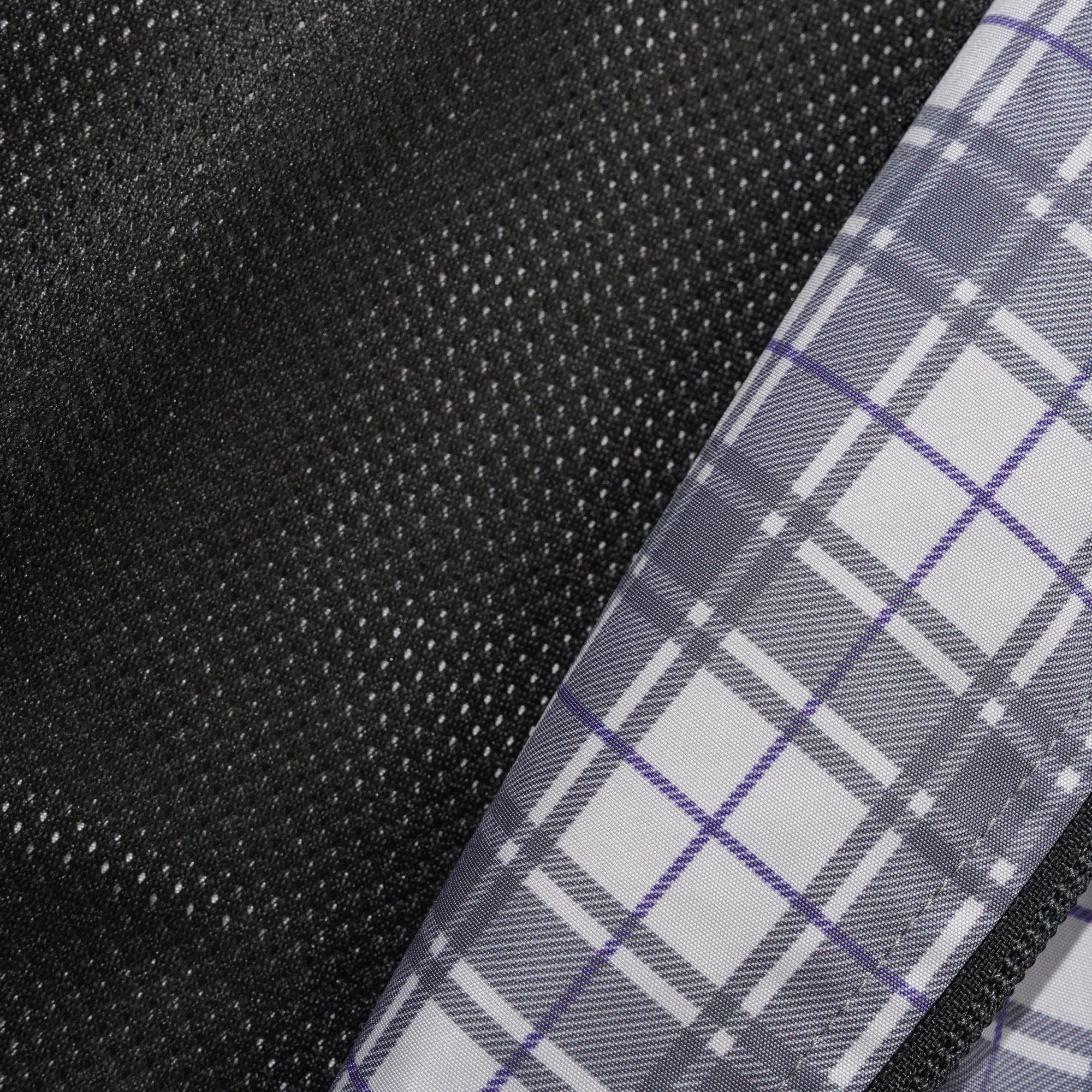 Butter Goods Plaid Nylon Jacket - Grey
