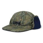 Butter Goods Polartec Reversible Trapper Cap - Forest Camo / Navy