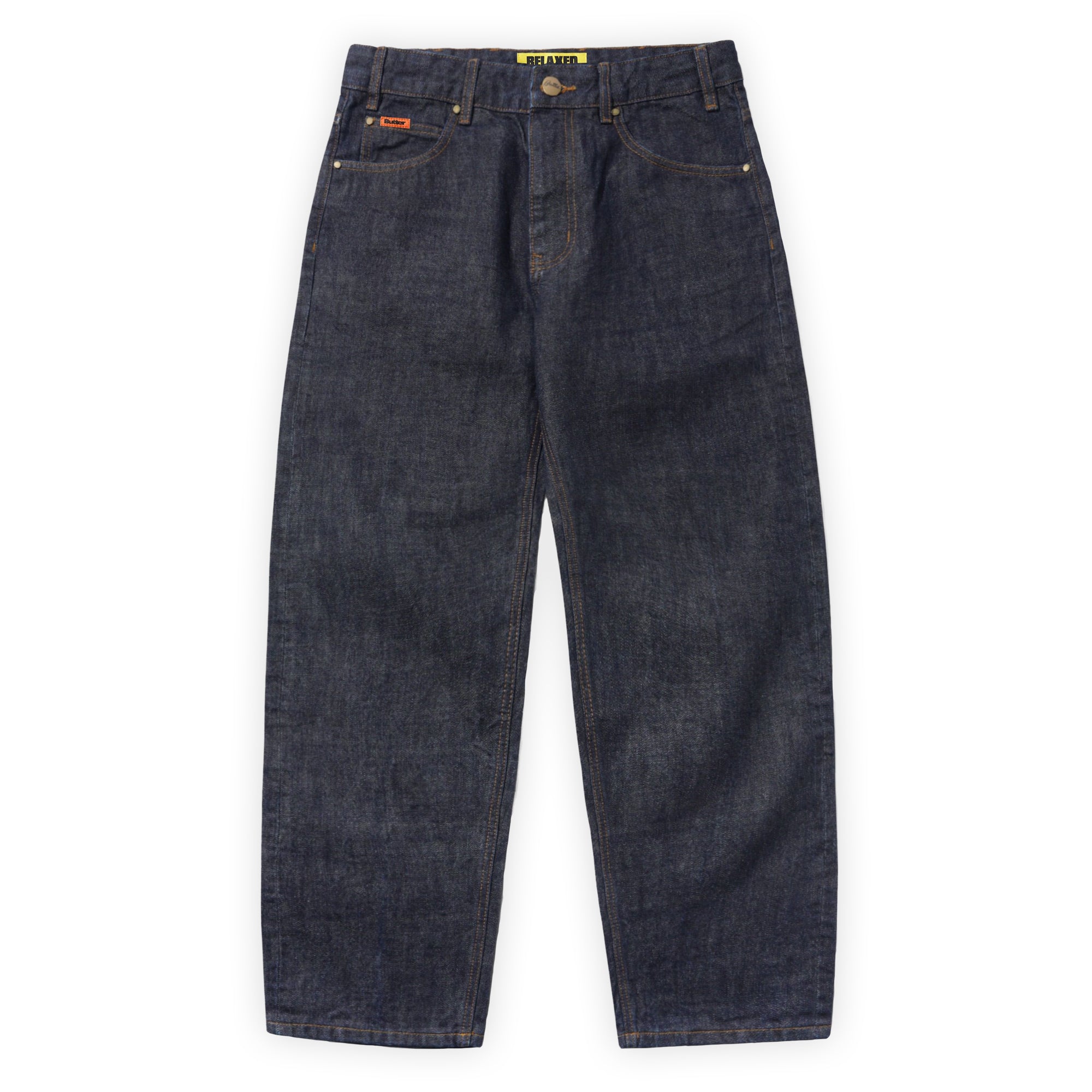 Butter Goods Relaxed Denim Jeans - Selvedge Blue