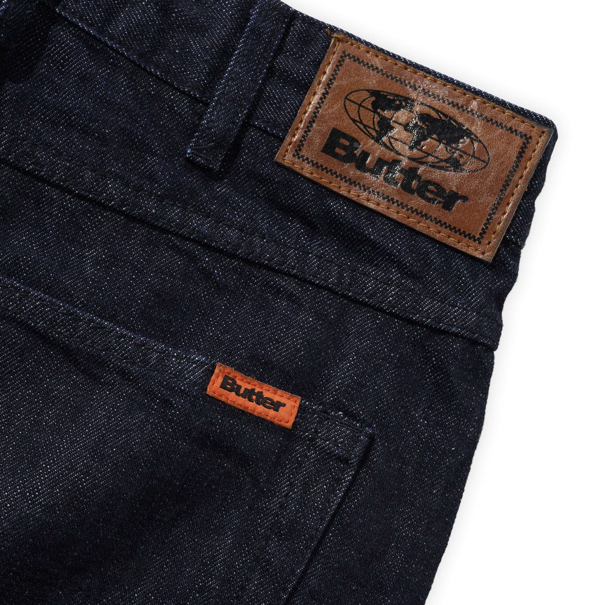 Butter Goods Relaxed Denim Jeans - Selvedge Blue